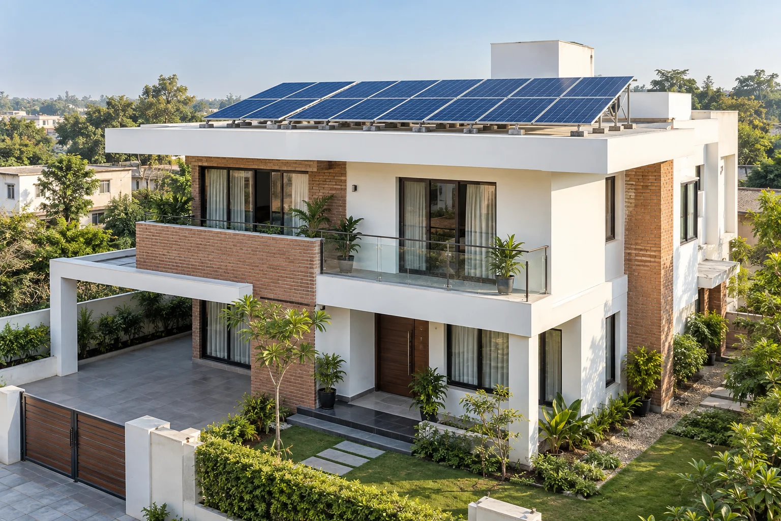 Residential rooftop solar
