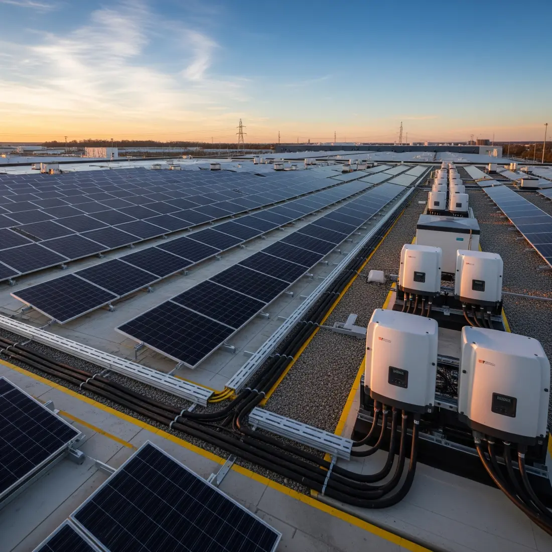 Commercial solar application