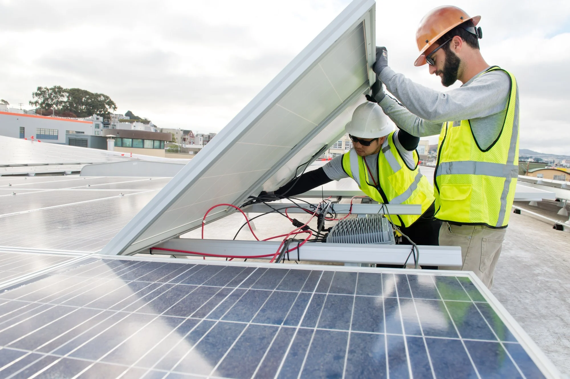 Solar panels as a renewable electricity source